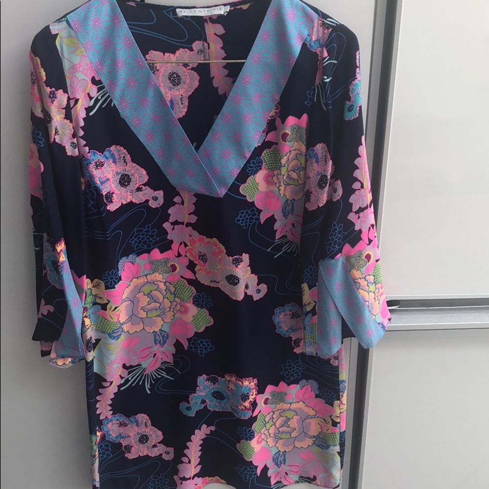 Alice andTrixie silk print dress